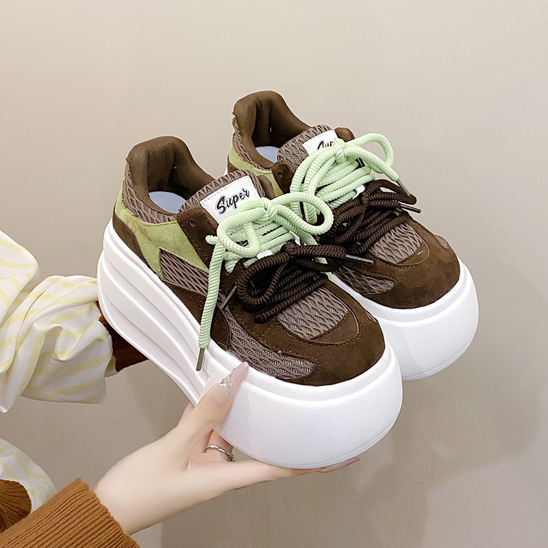 Embroidery White - 2025 Designer Women Platform Casual Buffalo