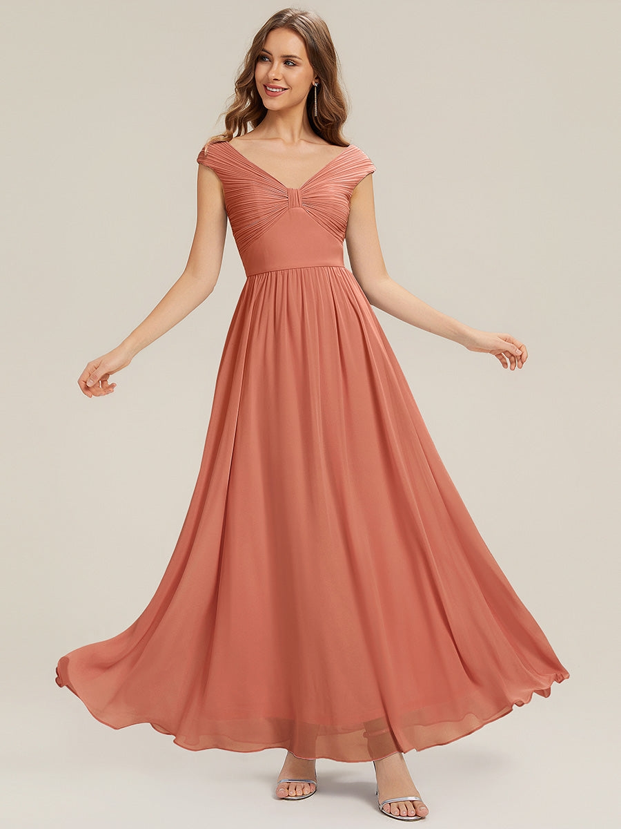 Embroidery Flower Pattern - BAZIIINGAAA Party Dress Sleeveless Off Shoulder