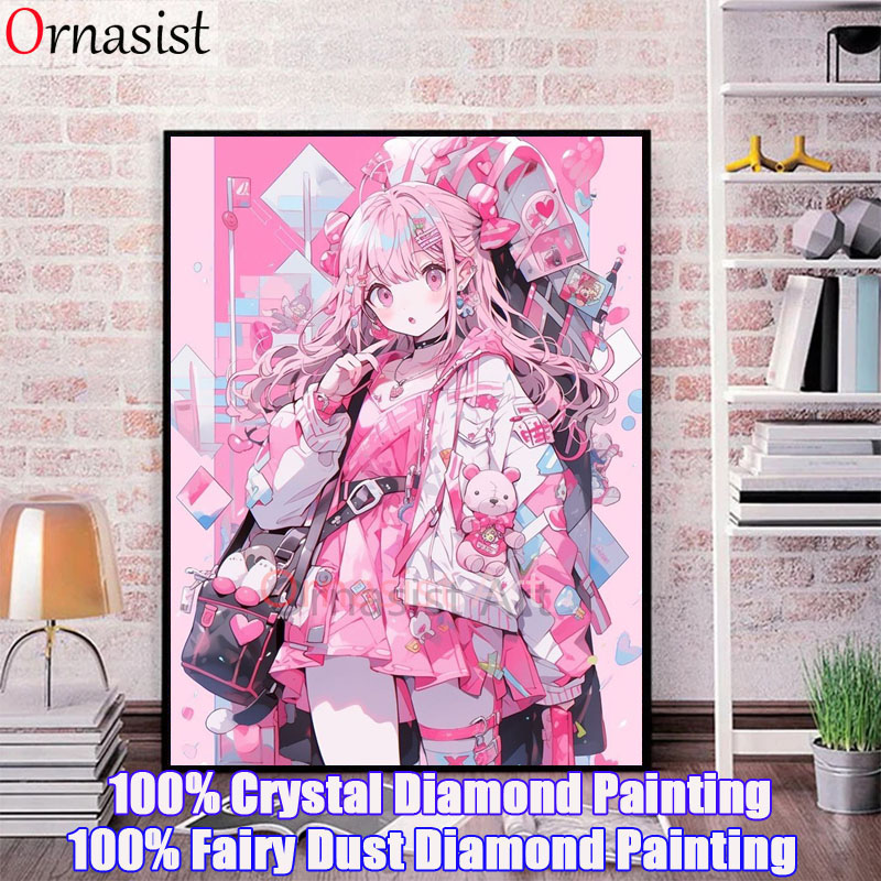 Embroidery Kit Set - 100% Fairy Dust Diamond Painting 2025