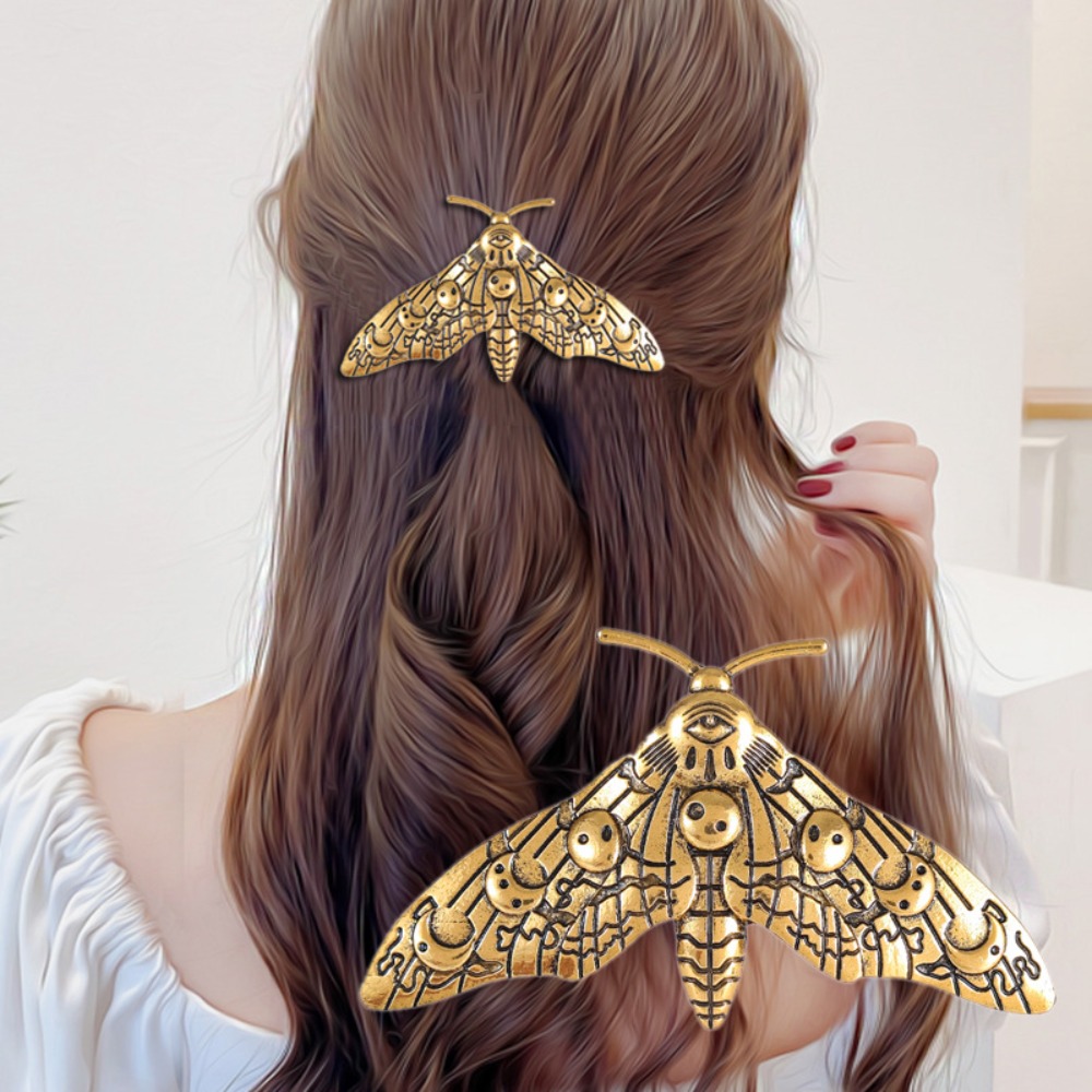Embroidery Gothic - High Quality Alloy Hair Clip Women