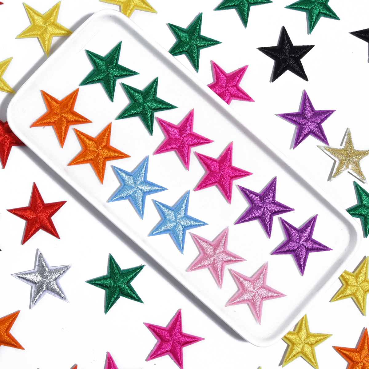 10pcs Small Mini Star Embroide - огляд і ціна Embroidery Gold