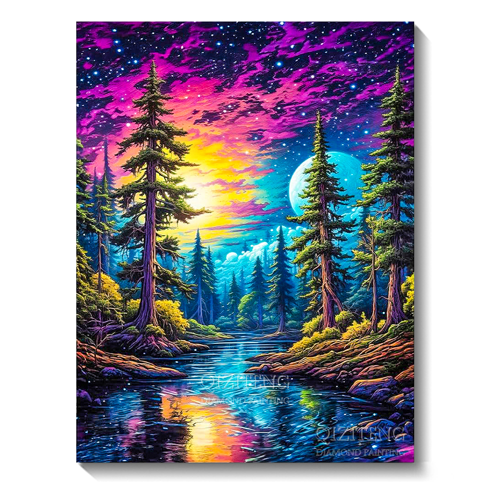 unframe 5D Diamond Art Paintin - огляд і ціна Embroidery Kit Set