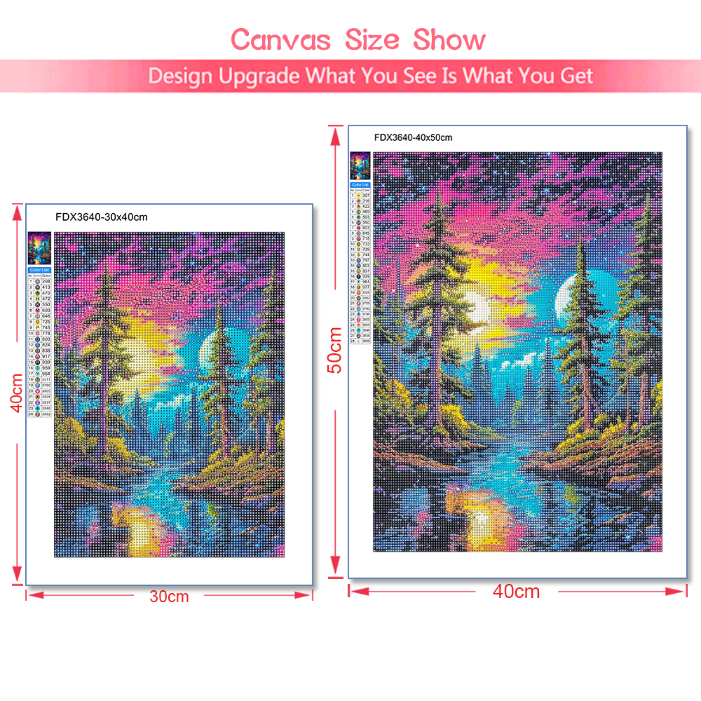 unframe 5D Diamond Art Paintin - огляд і ціна Embroidery Kit Set