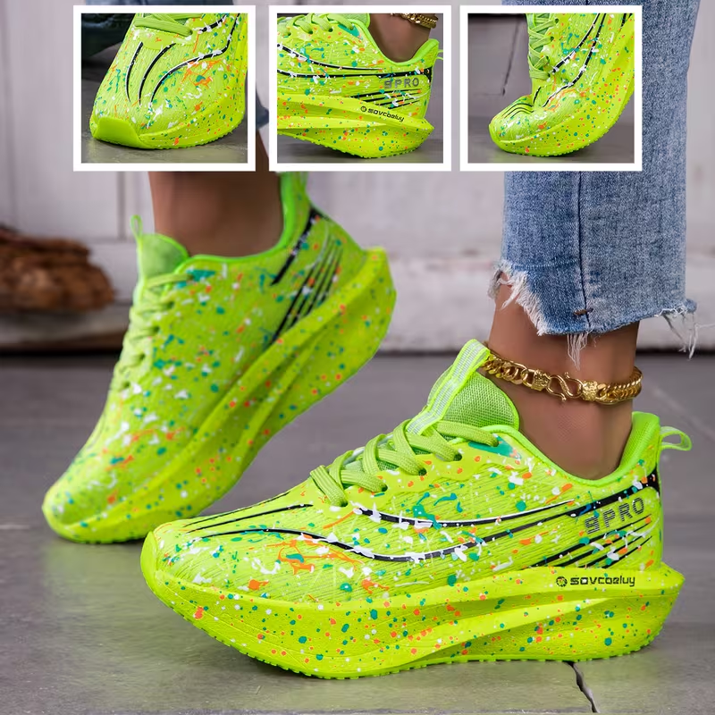 Sneakers Women Shoes Lightweig - огляд і ціна Embroidery White