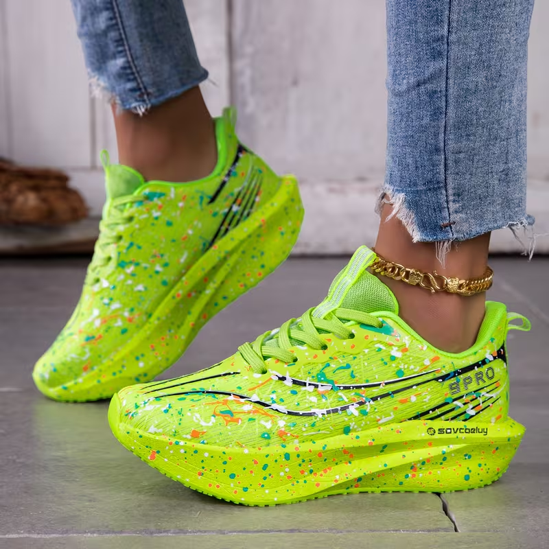 Sneakers Women Shoes Lightweig - огляд і ціна Embroidery White