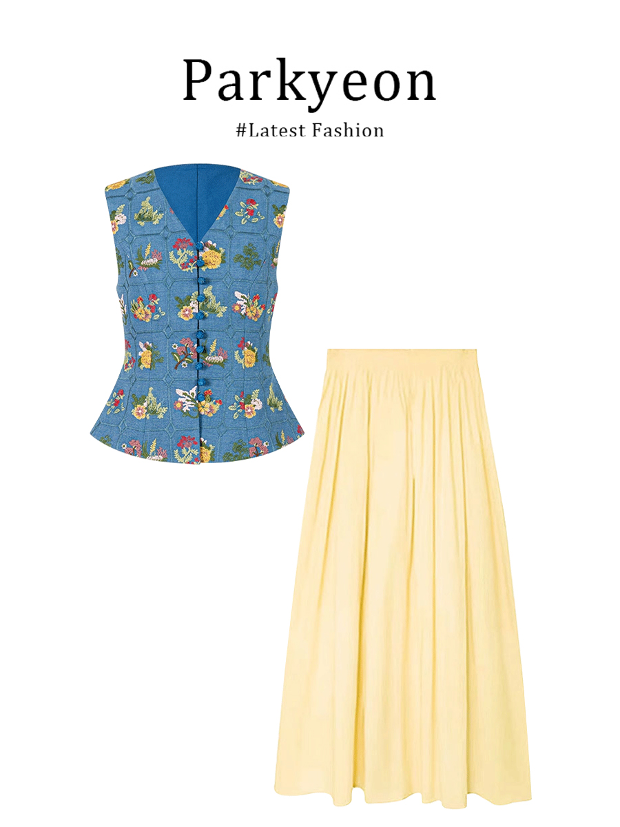 Parkyeon Retro Heavy Embroider - огляд і ціна Embroidery Yellow