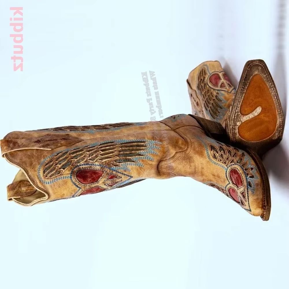 Embroidered Cowboy Western Boo - огляд і ціна Embroidery Shoes