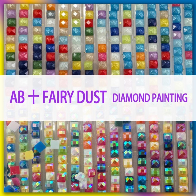AB Fairy Dust 5D Diamond Paint - огляд і ціна Embroidery Rose Stitch