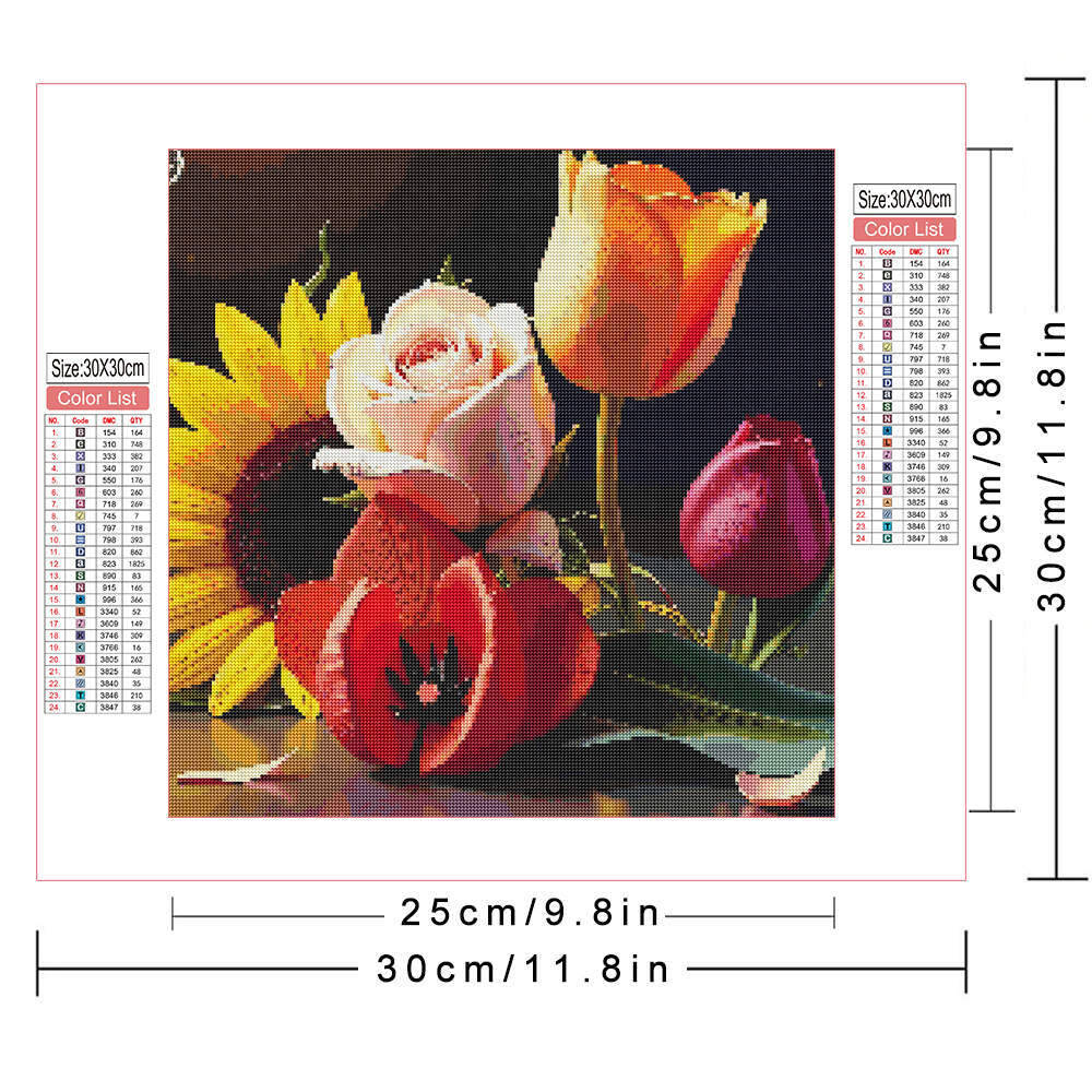 HUACAN Diamond Painting 5d Sun - огляд і ціна Embroidery Rose Stitch