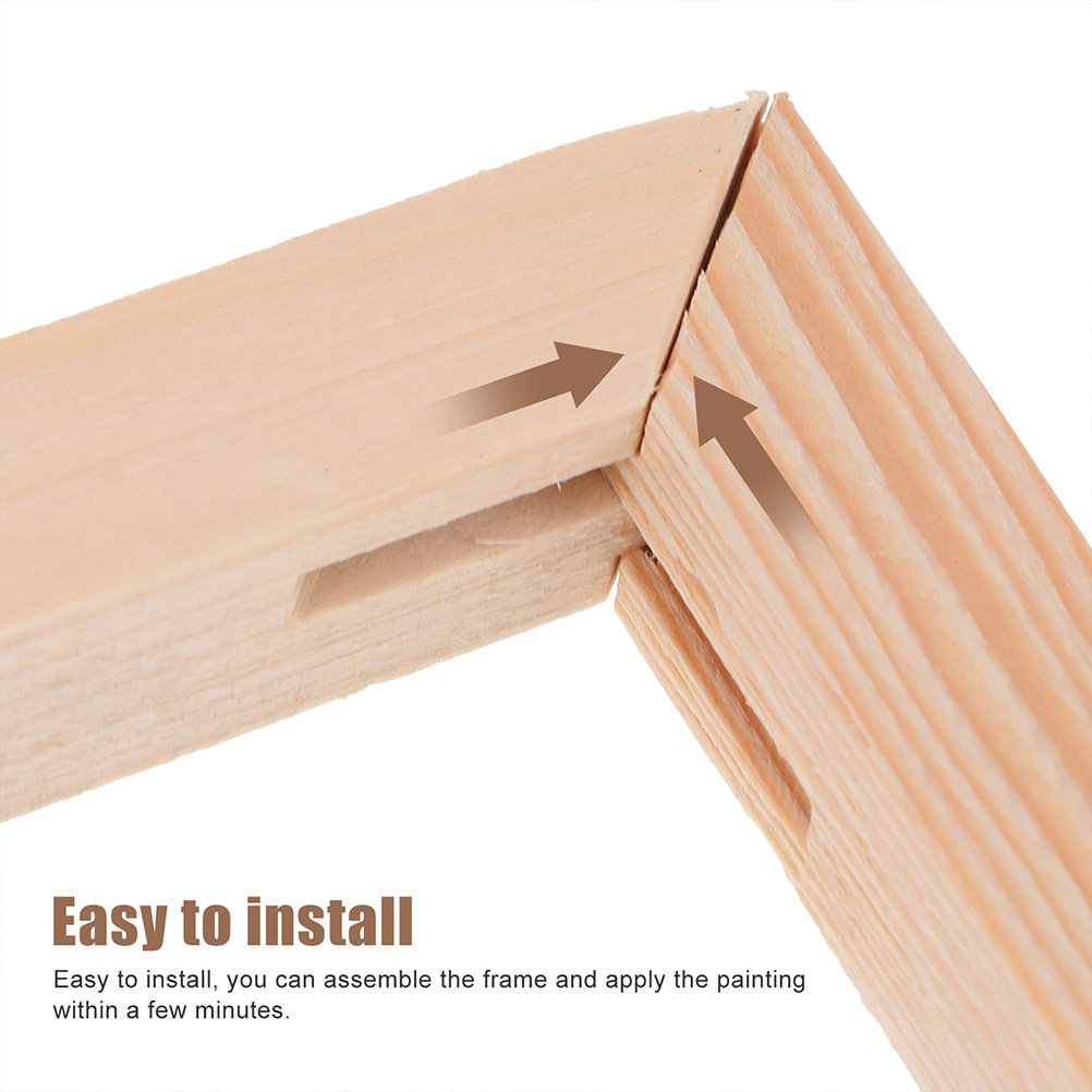 2Sets Premium Solid Wood Canva - огляд і ціна Frame Display Wood