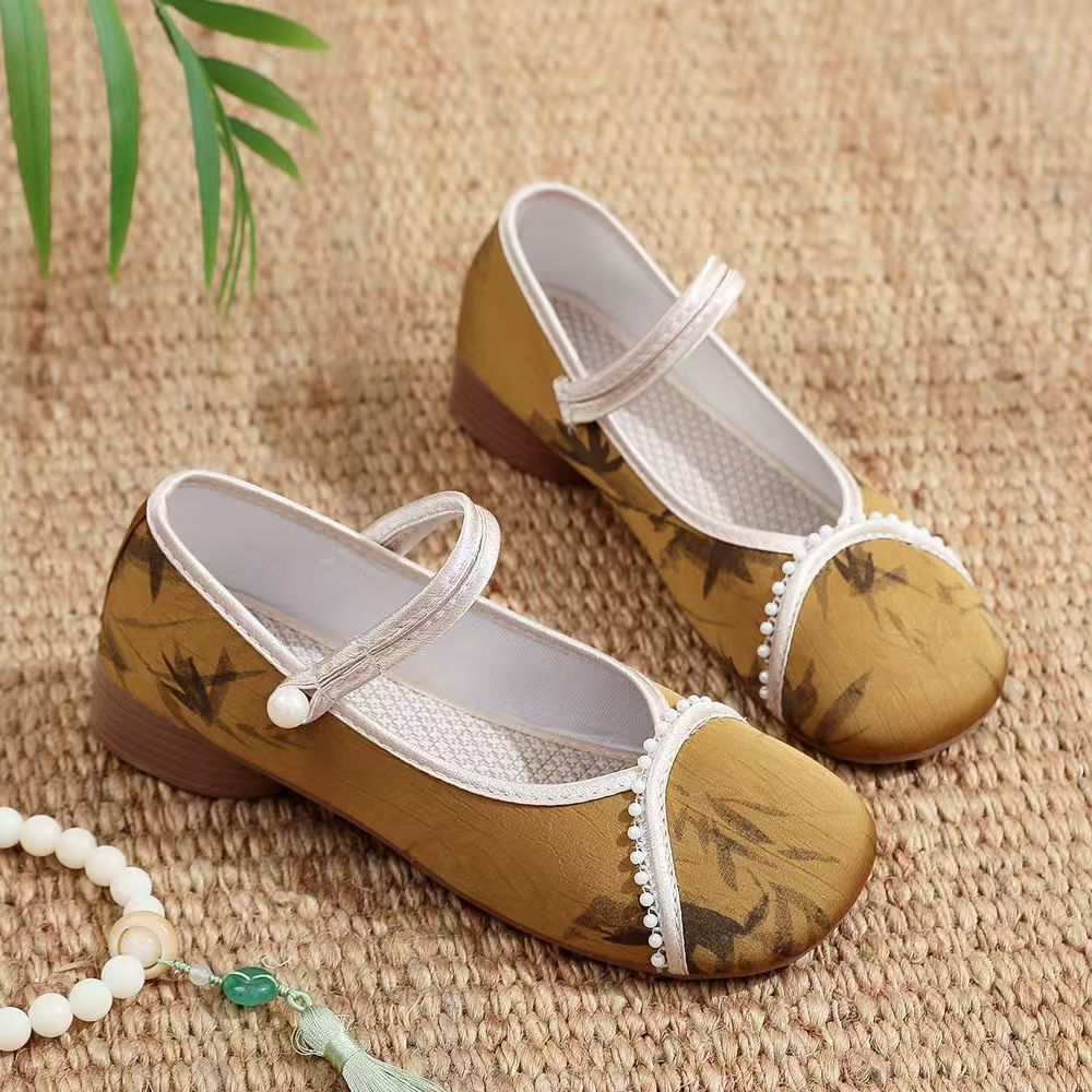 Chinese Style Women Low Heel C - огляд і ціна Embroidery Shoes
