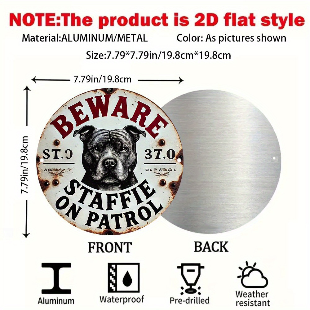 1PC Beware of the Staffordshir - огляд і ціна Embroidery Water