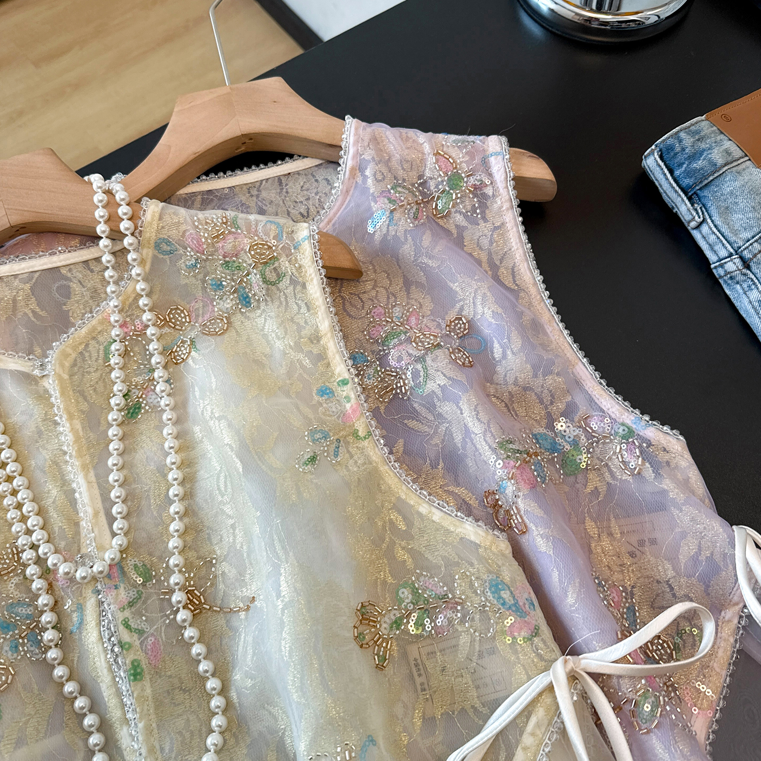 New Chinese Style Heavy Embroi - огляд і ціна Embroidery Yellow