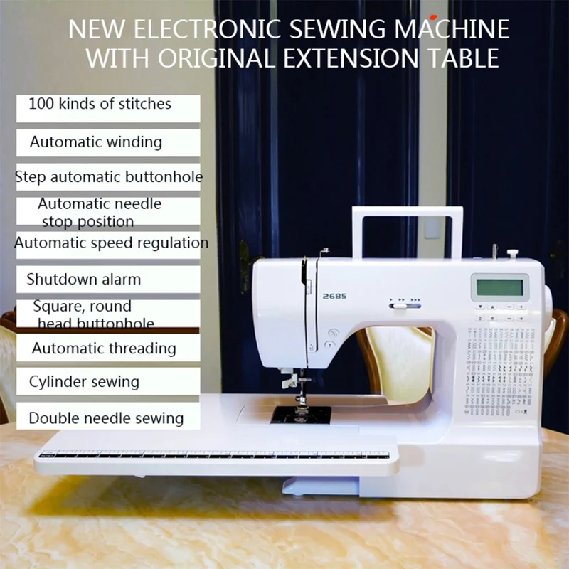 1PC Household Electric Lcd Dis - огляд і ціна Embroidery Chain Stitch