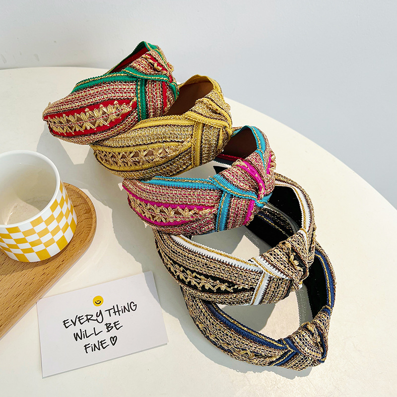 Women Girls Vintage Bohemian E - огляд і ціна Embroidery Gold