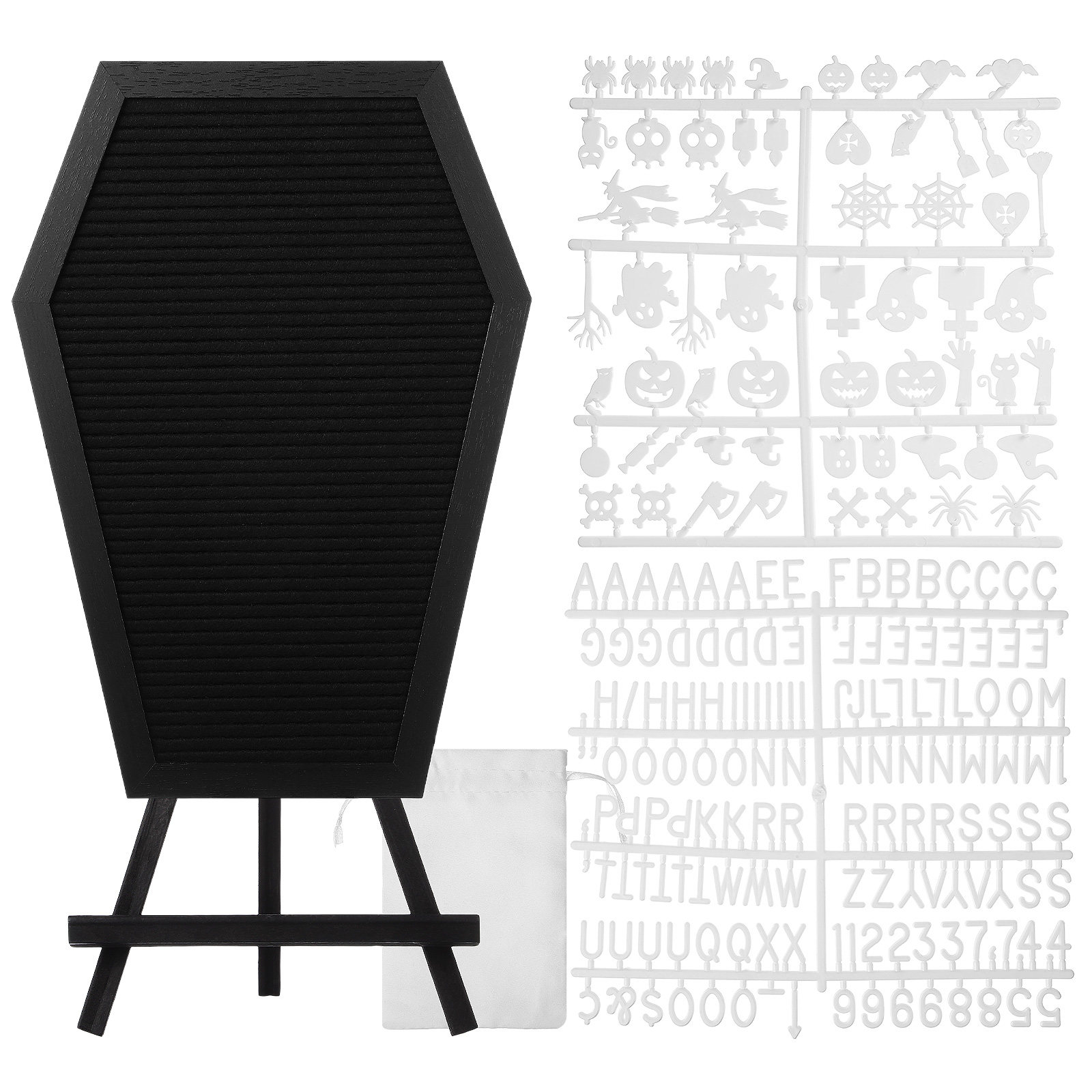 1Set Coffin Decor Halloween Le - огляд і ціна Frame Display Wood