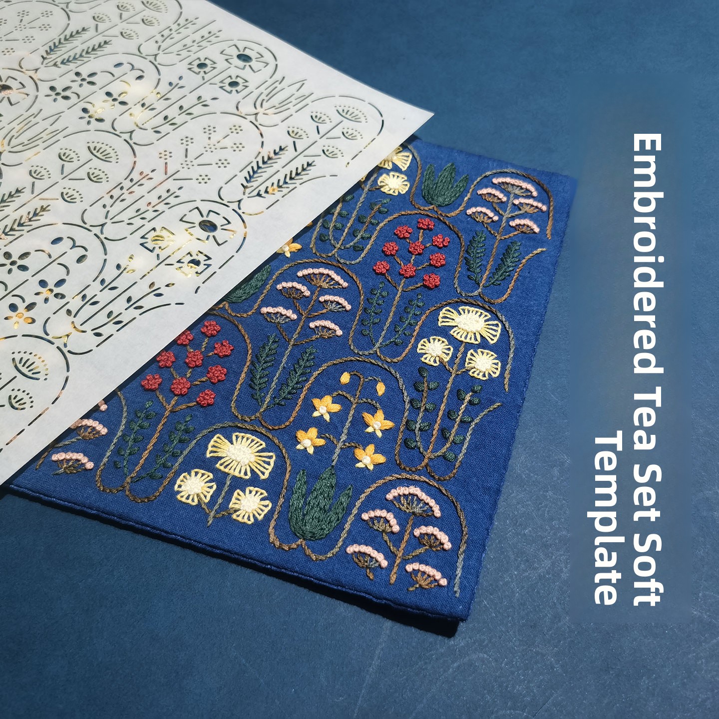 Handmade Soft Template Embroid - огляд і ціна Embroidery Flower Pattern