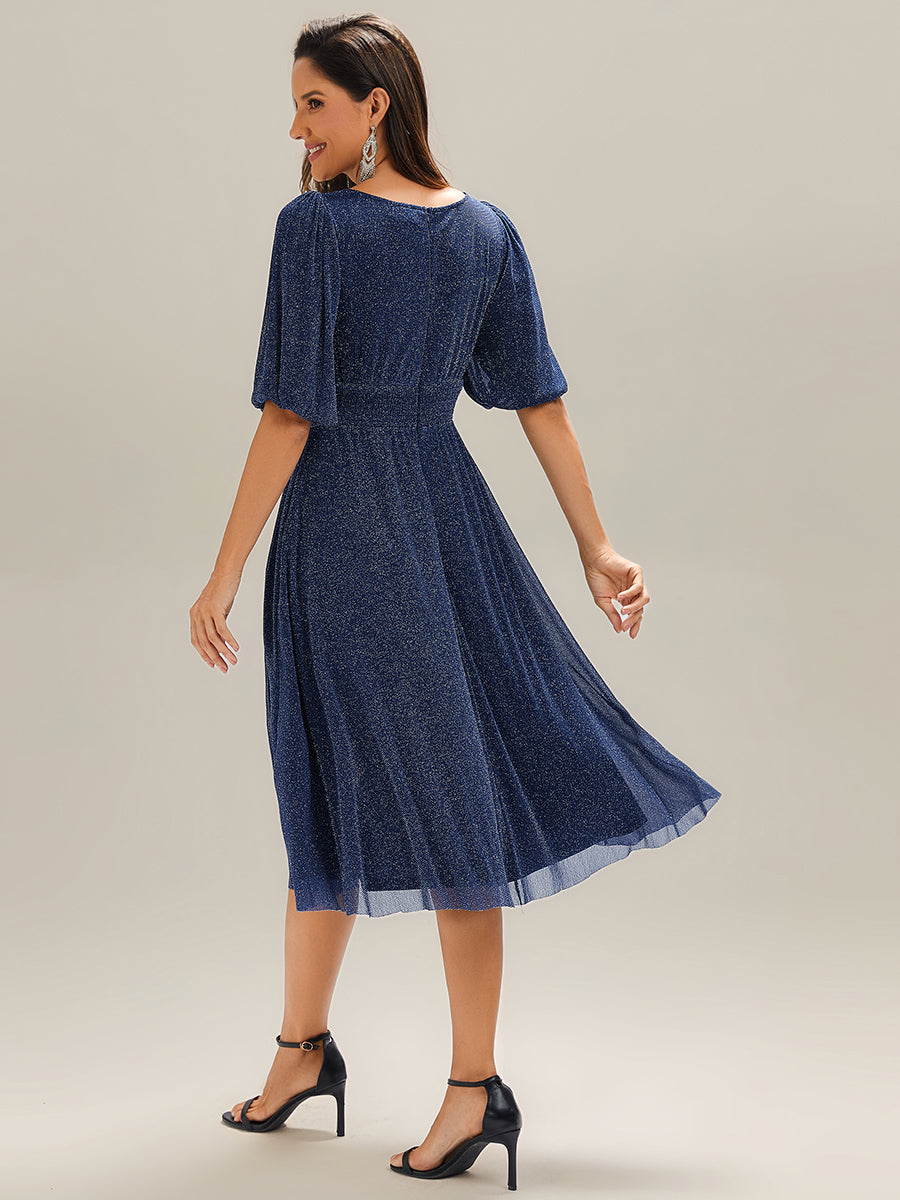 BAZIIINGAAA Party Dress Half S - огляд і ціна Embroidery Flower Pattern