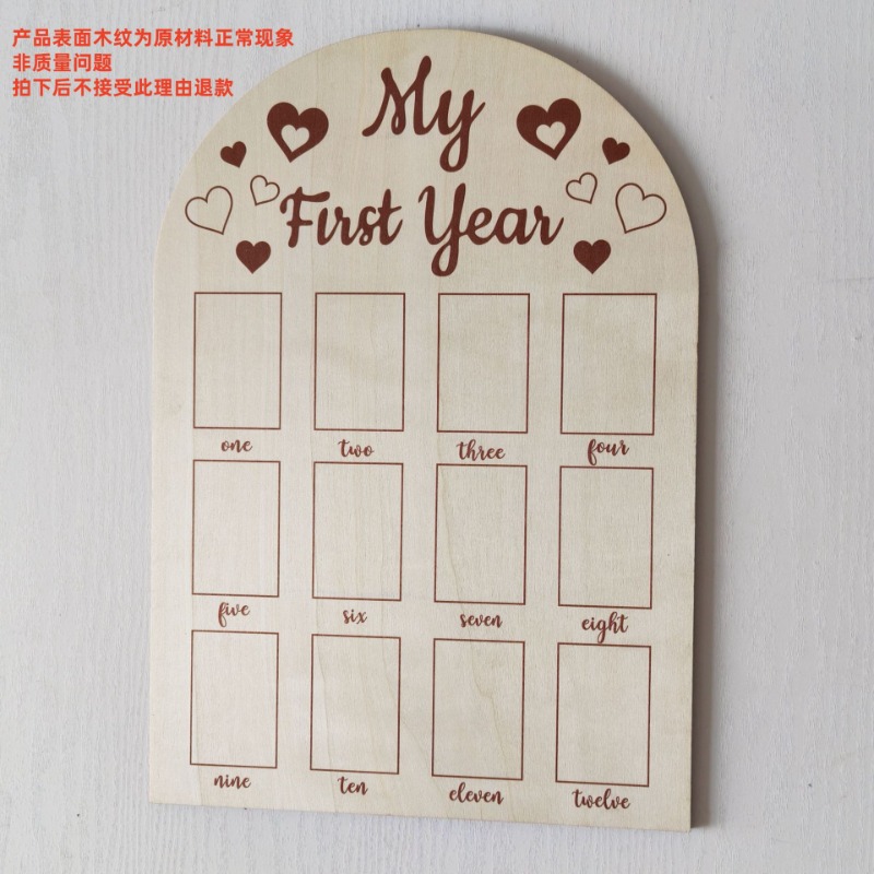 Wooden Baby Commemorative Phot - огляд і ціна Frame Display Wood