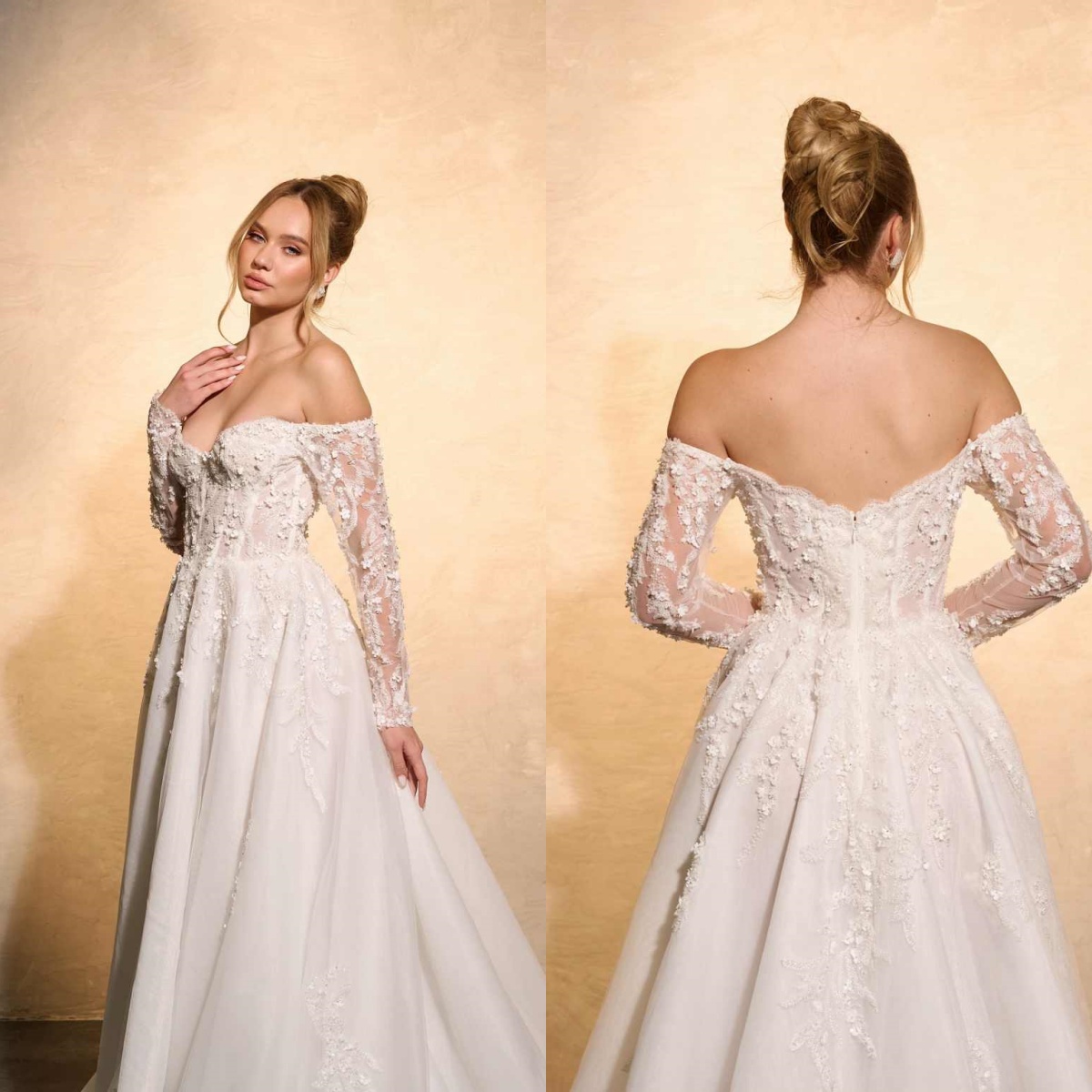 Elegant Wedding Dress A-Line L - огляд і ціна Embroidery Online Designs
