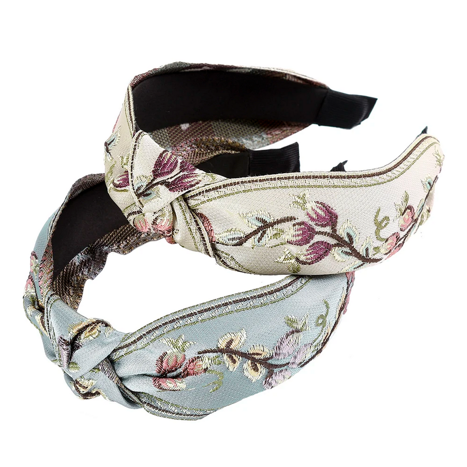 New Retro Knotted Headband For - огляд і ціна Embroidery Motif