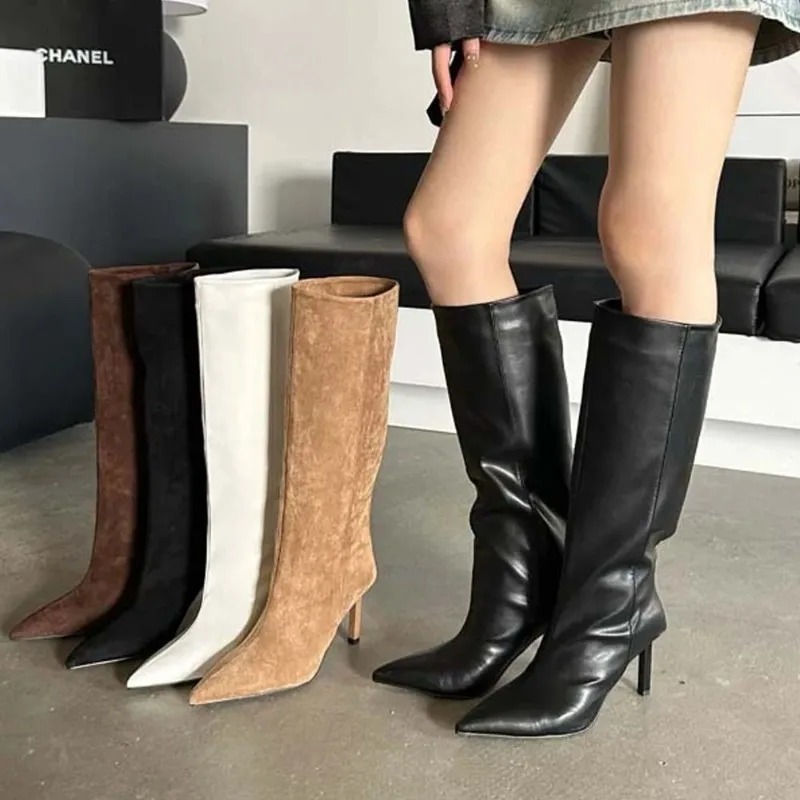 Luxury Women Long Boots Fashio - огляд і ціна Embroidery Shoes