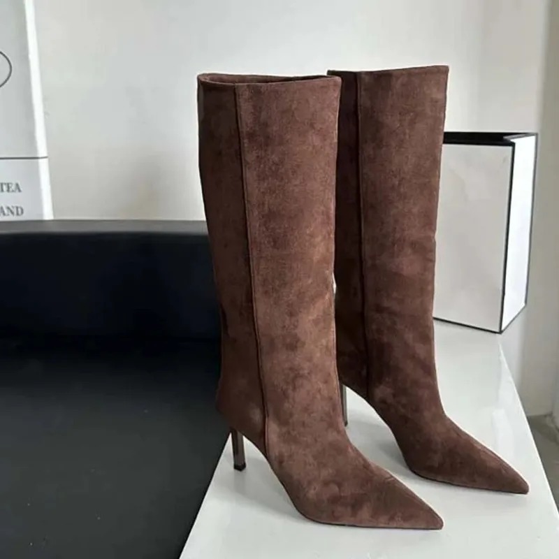 Luxury Women Long Boots Fashio - огляд і ціна Embroidery Shoes