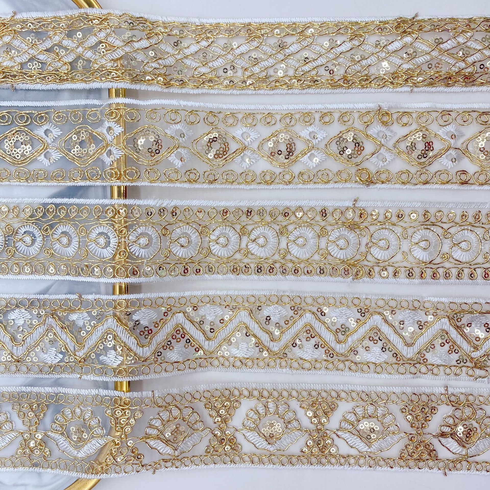 3Yards Of Wholesale National S - огляд і ціна Embroidery Gold
