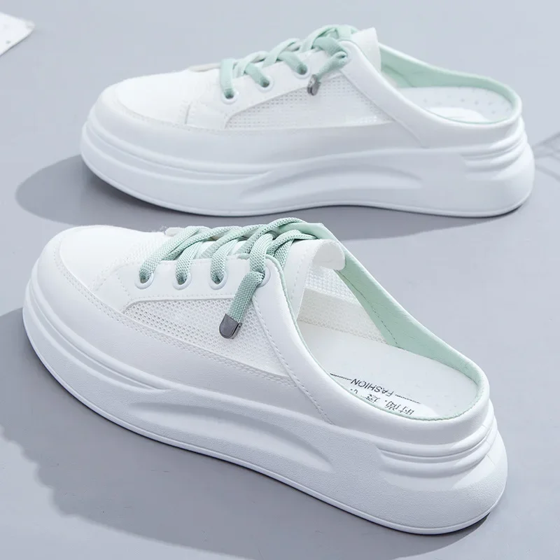 *Summer New Baotou Mesh Breath - огляд і ціна Embroidery White