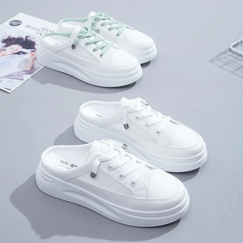 *Summer New Baotou Mesh Breath - огляд і ціна Embroidery White