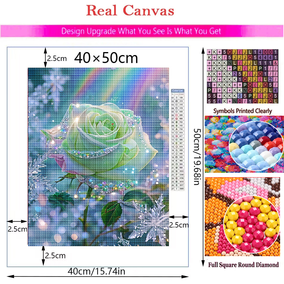 DIY Diamond Painting Art New 2 - огляд і ціна Embroidery Rose Stitch