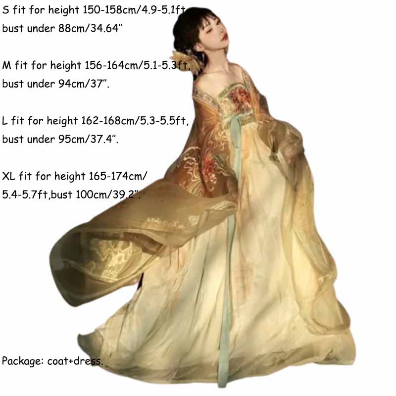 Women's Traditional Chinese Ha - огляд і ціна Embroidery Yellow