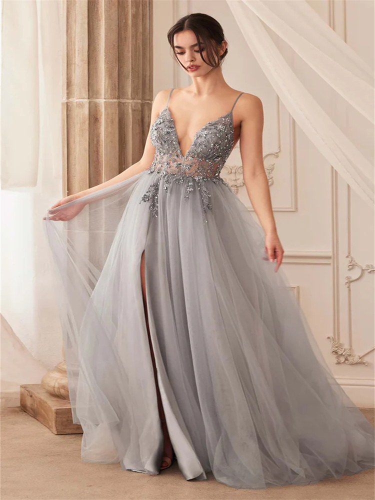 A-line Embroidered Tulle Dress - огляд і ціна Embroidery Online Designs