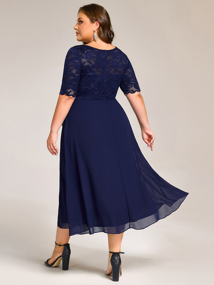 BAZIIINGAAA Party Dress Plus S - огляд і ціна Embroidery Flower Pattern