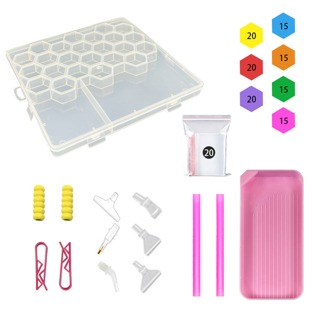 30/120Pcs Diamond Embroidery D - огляд і ціна Embroidery Kit Set