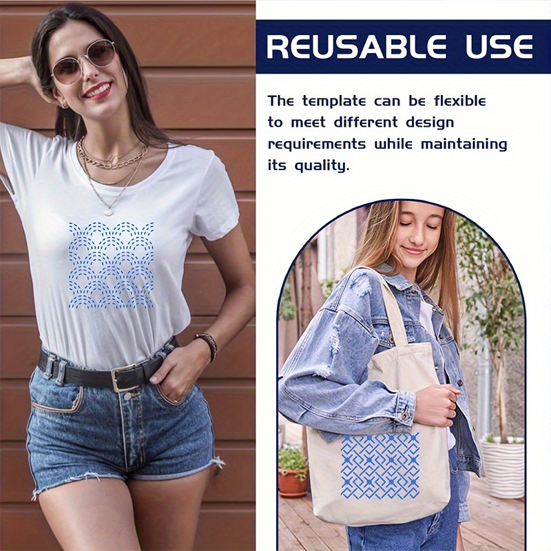 30Pcs Embroidery Templates DIY - огляд і ціна Embroidery Motif