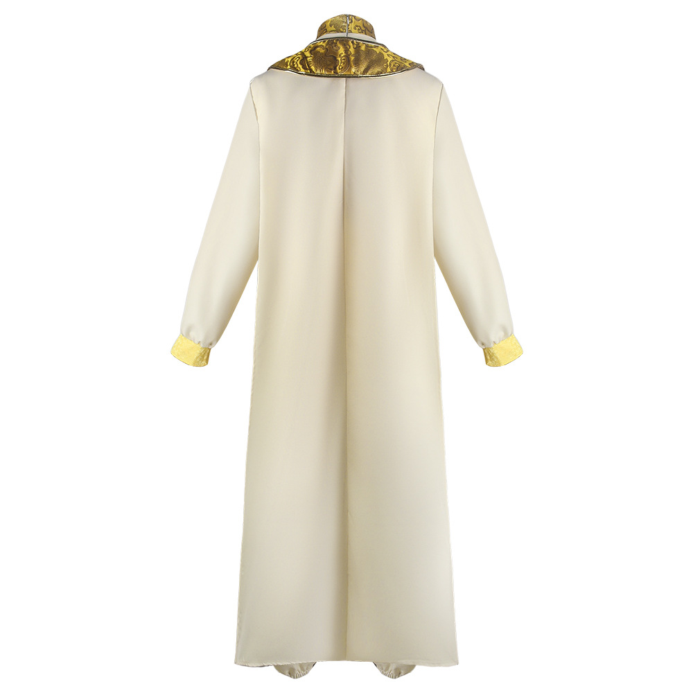 Adult Aladdin Cosplay Costume  - огляд і ціна Embroidery Gold