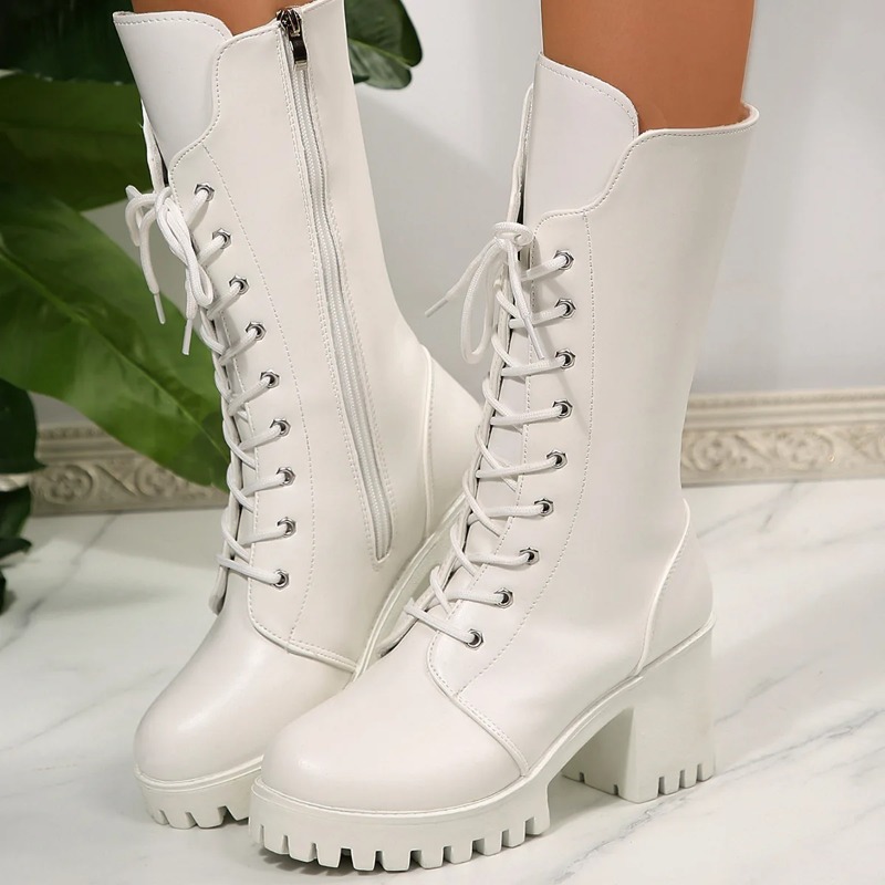Hot Selling White Women's Boot - огляд і ціна Embroidery White