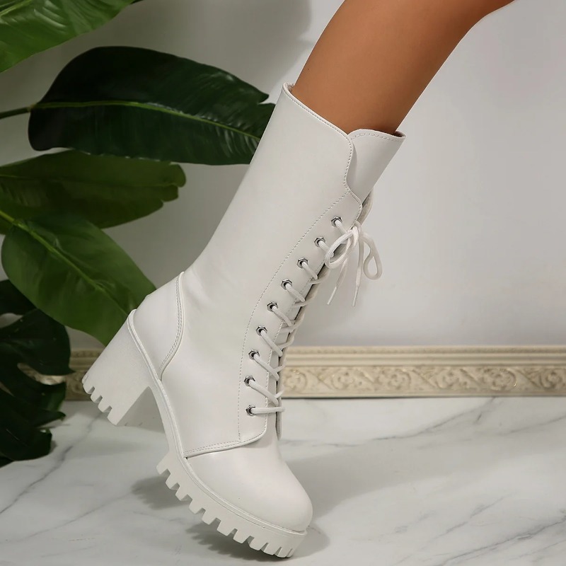Hot Selling White Women's Boot - огляд і ціна Embroidery White