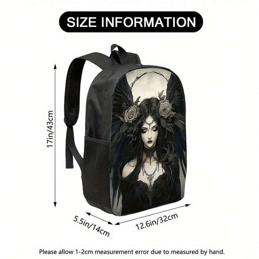Gothic Phantom Angel Backpack  - огляд і ціна Embroidery Gothic