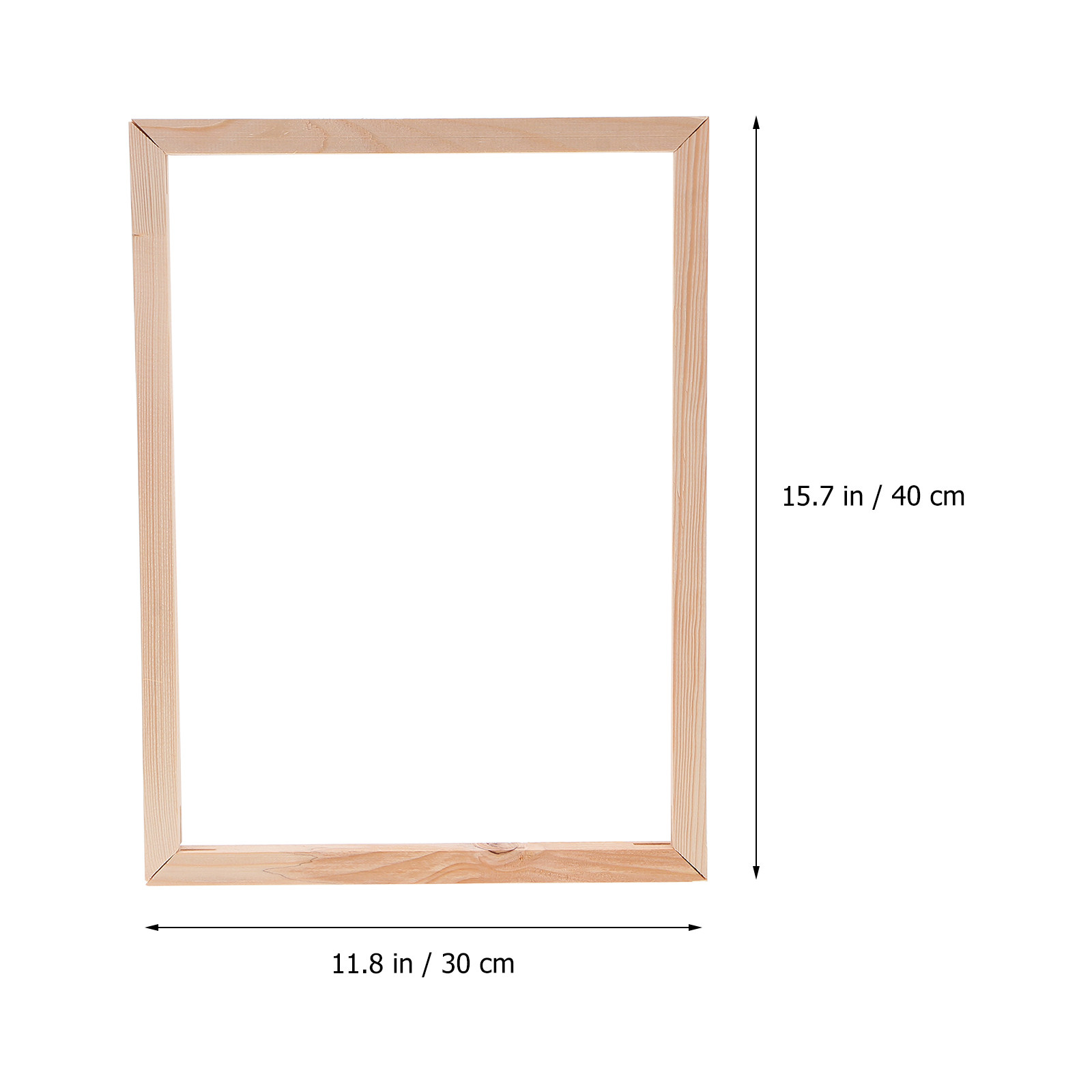 1Set Natural Solid Wooden Oil  - огляд і ціна Frame Display Wood