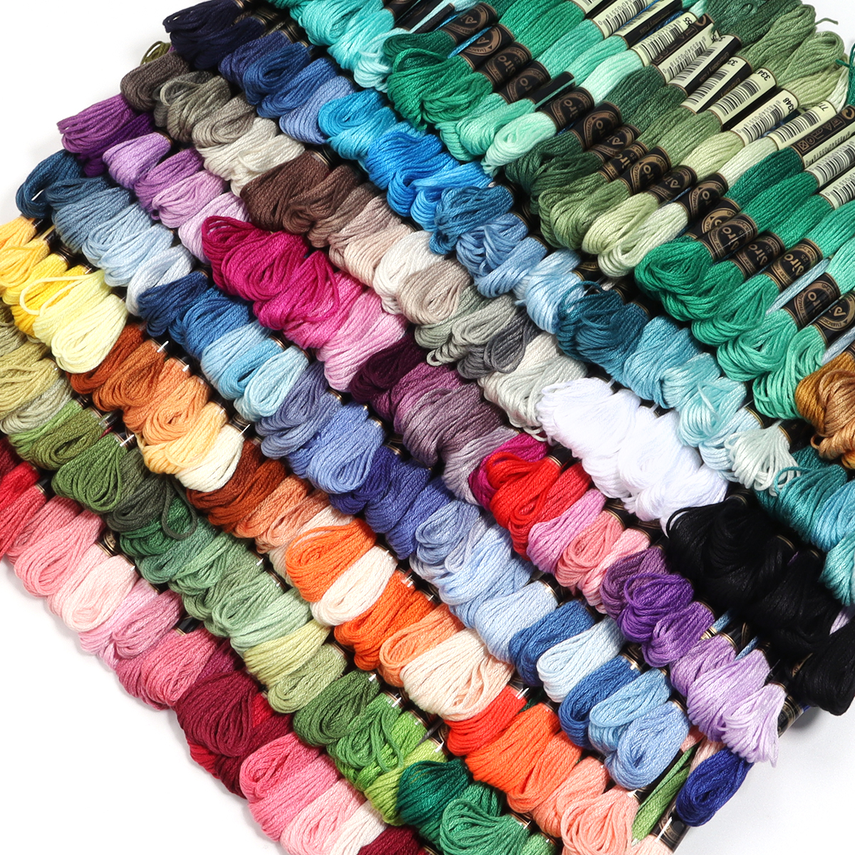 6Pcs/Lot Multicolor Polyester  - огляд і ціна Embroidery Kit Set