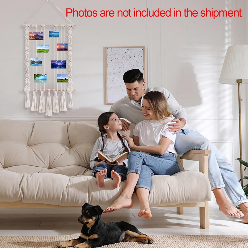 Hanging Photo Display with 30  - огляд і ціна Frame Display Wood