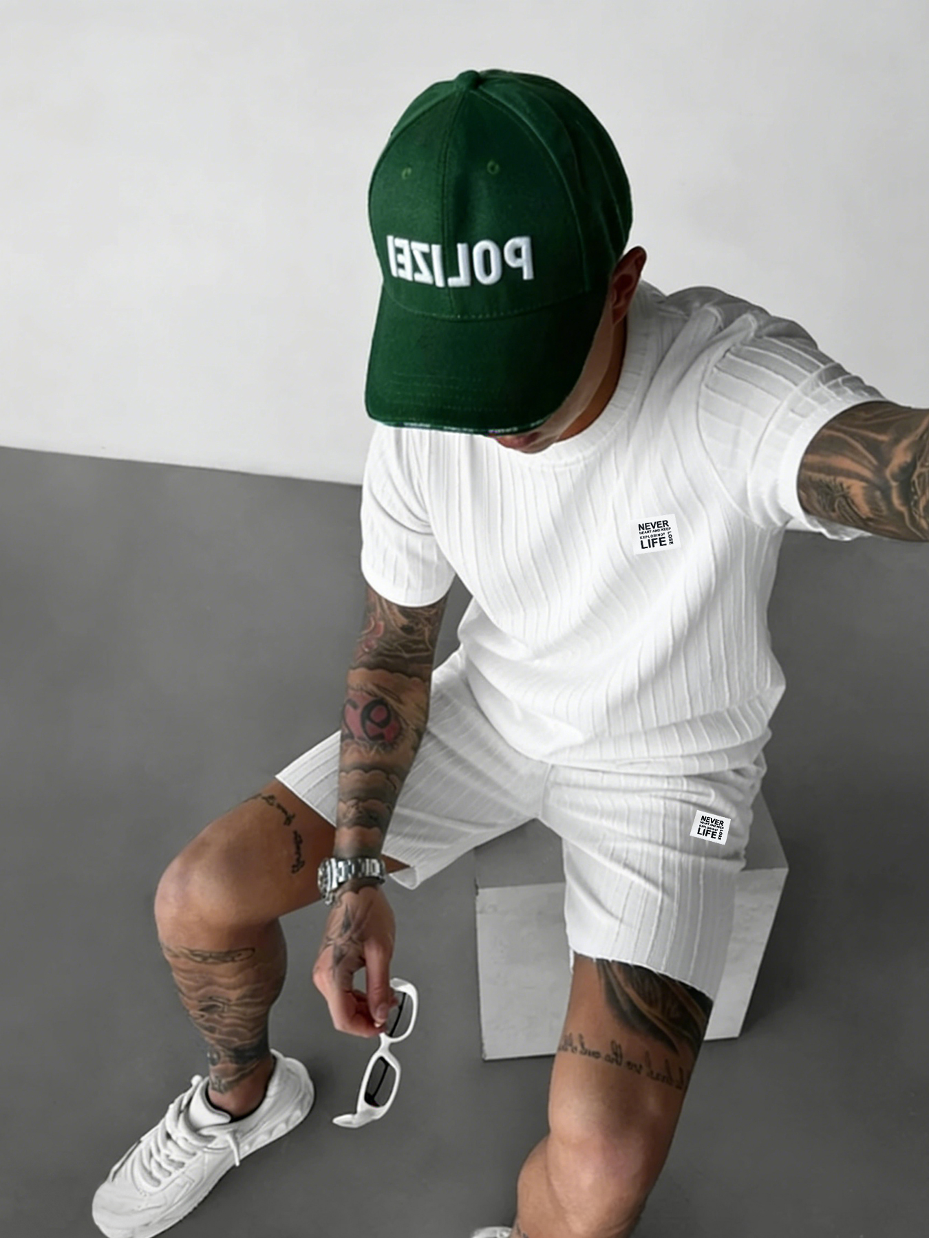 Men's Textured “Never Lose You - огляд і ціна Embroidery Shirt