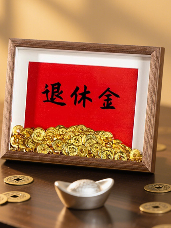Creative DIY Gold Coin Photo F - огляд і ціна Frame Display Wood