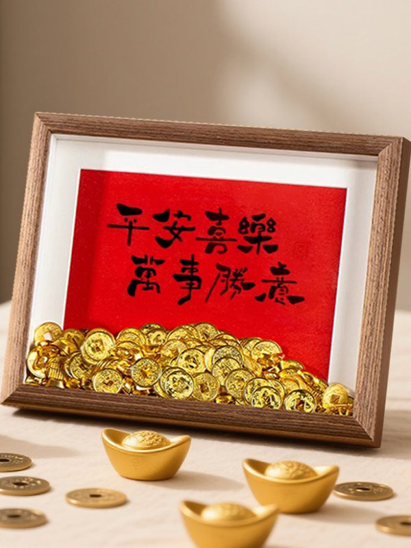 Creative DIY Gold Coin Photo F - огляд і ціна Frame Display Wood