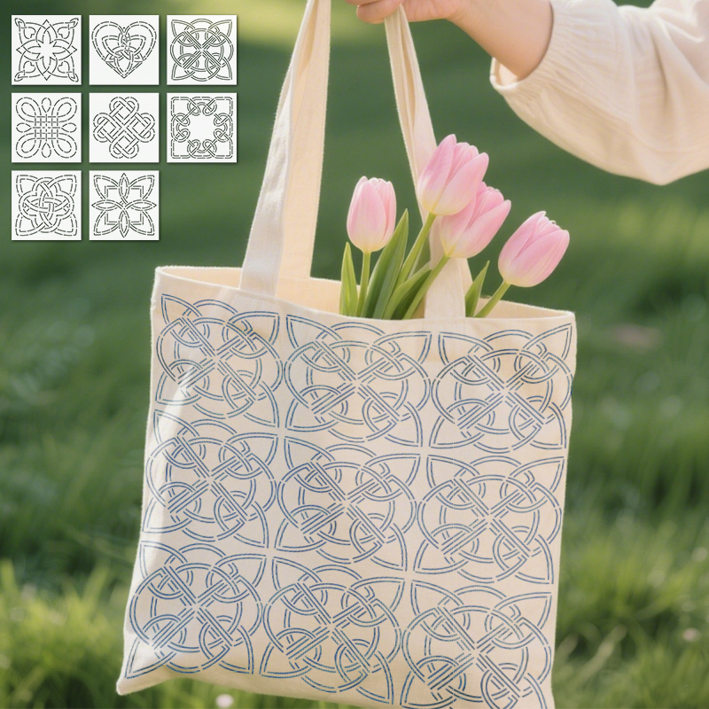 YOMDID 8pcs Ancient Symbol Pat - огляд і ціна Embroidery Motif