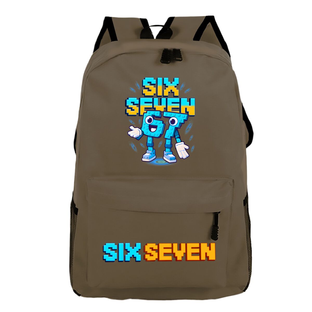 Six Seven Backpack Italian Bra - огляд і ціна Embroidery Gold