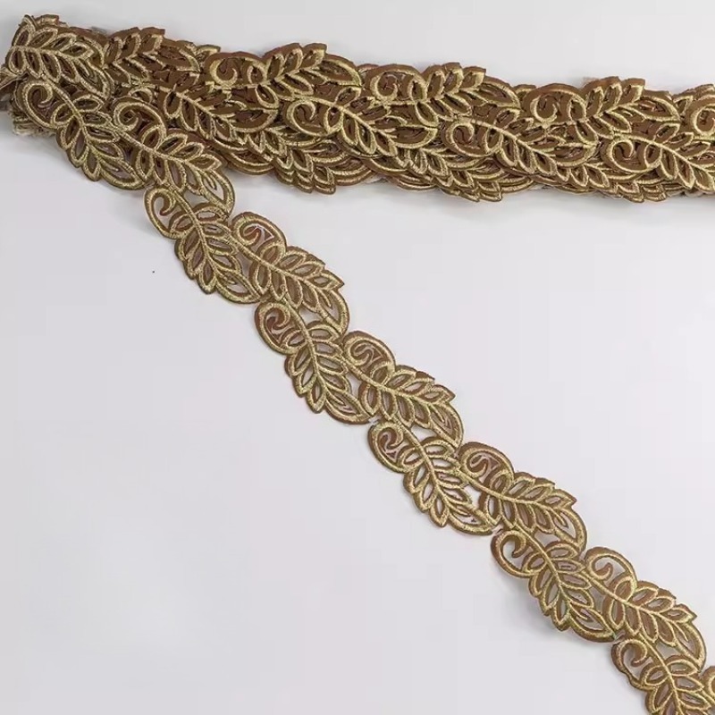 New Exquisite Light Gold Silve - огляд і ціна Embroidery Gold
