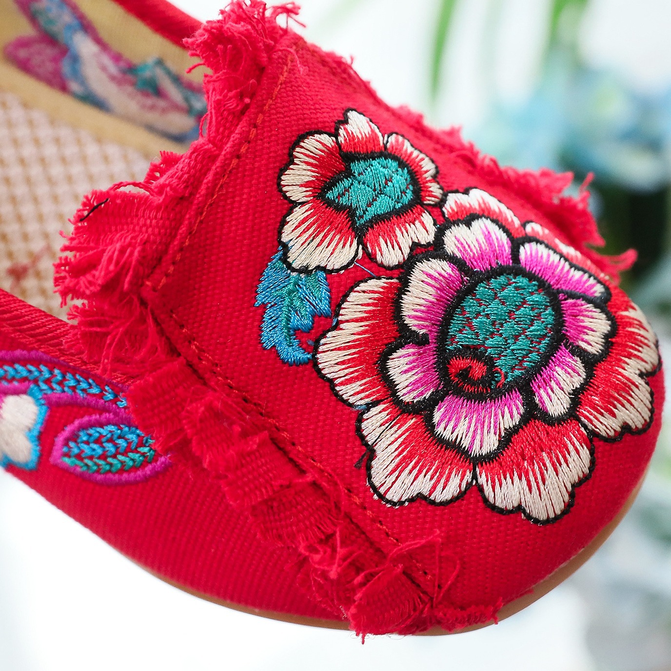 Woman Woven Shoes New Ethnic S - огляд і ціна Embroidery Shoes